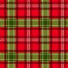 24" Christmas Plaid (Laminated) Vinyl By The Foot