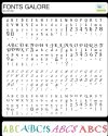 Fonts Galore SD Image Card