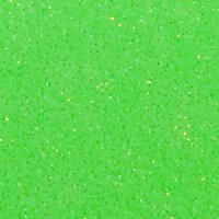 Siser Neon Green Glitter Heat Transfer By The Foot
