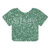 12" Siser Mint Glitter Heat Transfer By The Foot