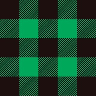 Green Plaid Pattern