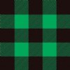 PRE-MASKED Green / Black Buffalo Plaid Heat Transfer Vinyl By The Foot