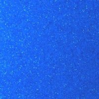 12" GT Medium Blue Transparent Ultra Glitter Vinyl By The Foot
