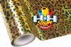Holo Leopard Textile Foil 12" x 25' Roll