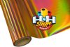 Holo Rainbow Light Orange Textile Foil 12" x 25' Roll