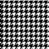 12" Houndstooth Vinyl (Laminated) By The Foot