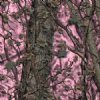 12" Hybrid Pink Camo Mini (Laminated) Vinyl By The Foot