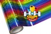 Lines Rainbow Textile Foil 12" x 25' Roll