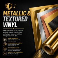 Metallic and Textured Vinyl Sale