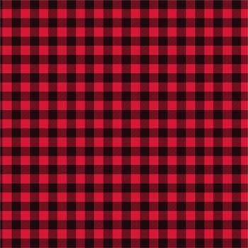 Mini Red / Black Buffalo Plaid Heat Transfer Vinyl By The Foot Pre-Masked