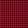 Mini Red / Black Buffalo Plaid Heat Transfer Vinyl By The Foot Pre-Masked