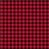 Mini Red / Black Buffalo Plaid Heat Transfer Vinyl By The Foot Pre-Masked