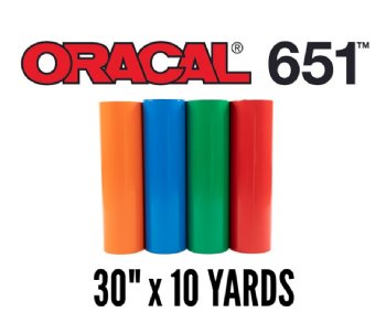 Oracal 651 1 Roll 24" x 10yd Azure Blue 052 Gloss Sign Vinyl 30ft 