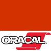 24" Red Orange 033 Oracal 751 High Performance Cast Vinyl By The Foot