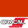 12" Orange Red Oracal 651 Permanent Vinyl By The Foot