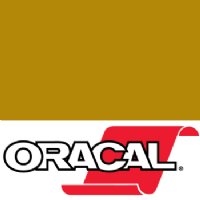 12" Gold Metallic Oracal 651 Permanent Vinyl By The Foot