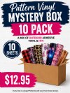 Pattern Vinyl Mystery Box 10 Pack