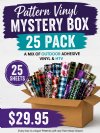 Pattern Vinyl Mystery Box 25 Pack