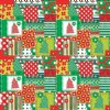 PRE-MASKED Quilted Christmas Heat Transfer Vinyl By The Foot