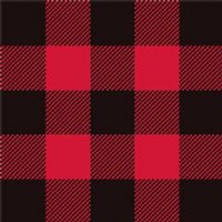 Red / Black Buffalo Plaid Heat Transfer Vinyl By The Foot