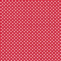 24" Red / White Polka Dots (Laminated) Vinyl By The Foot