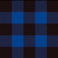 Royal Blue / Black Buffalo Plaid Heat Transfer Vinyl By The Foot Pre-Masked