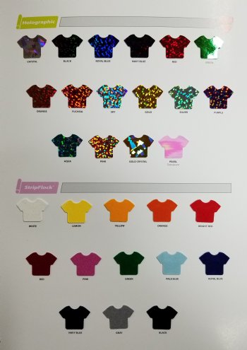 Siser Color Guide