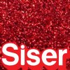 Siser Red Glitter Heat Transfer By The Foot