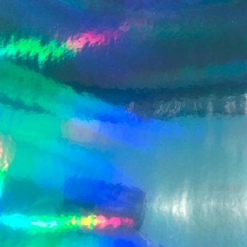 Overall Oilslick Rainbow Holographic Sign Vinyl 12 inch x 30 Feet 