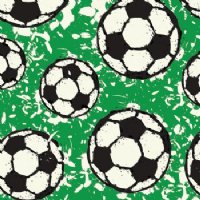 24" Soccer Field (Laminated) Vinyl By The Foot