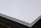 48" X 96" 10mm White Corrugated Sign Board