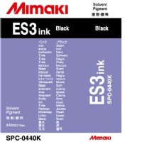 Mimaki ES3 Black 440ml Eco Solvent Ink Cartridge