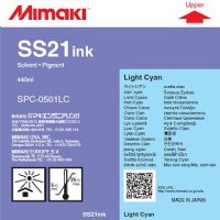 Mimaki SS21 Light Cyan Solvent Ink Cartridge