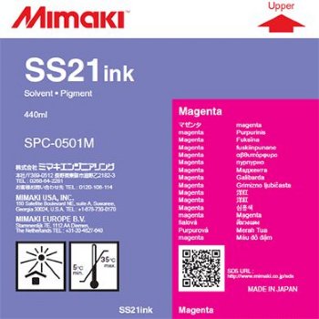 Cyon Magenta Black Yellow Mimaki mimaki SS21 Ink Cartridges set of 4 