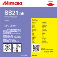 Mimaki SS21 Yellow Solvent Ink Cartridge