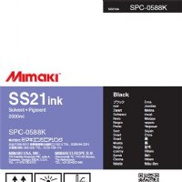 Mimaki SS21 Black Solvent Ink Pack