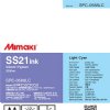 Mimaki SS21 Light Cyan Solvent Ink Pack