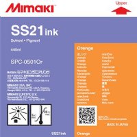 Mimaki SS21 Orange Solvent Ink Cartridge