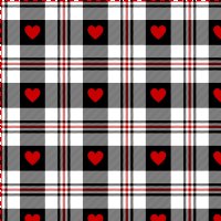 Valentine Plaid Heat Transfer Vinyl By The Foot Pre-Masked