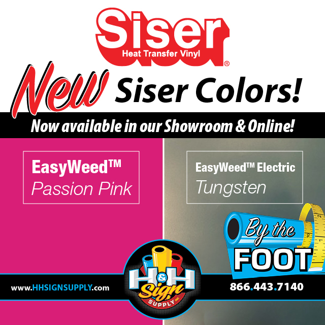 NEW Siser Colors By the Foot!